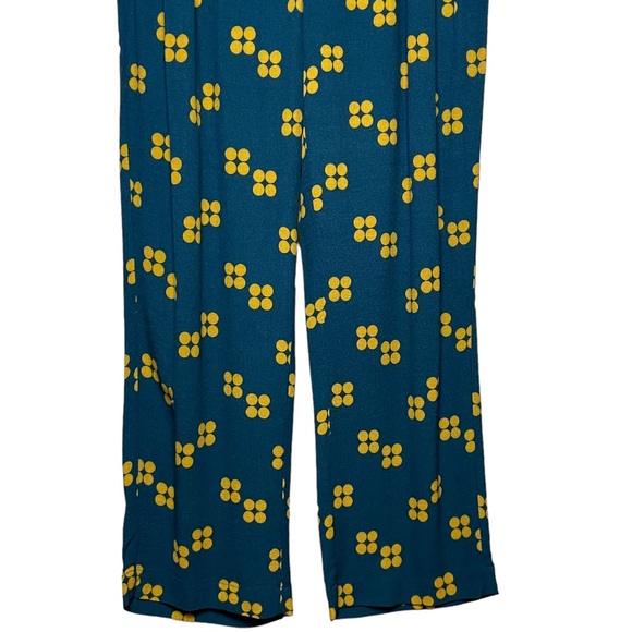 Nice Things Paloma S NWT Straight Leg Art To Wear Gauzy Pleated Pants US 10 - Picture 11 of 14